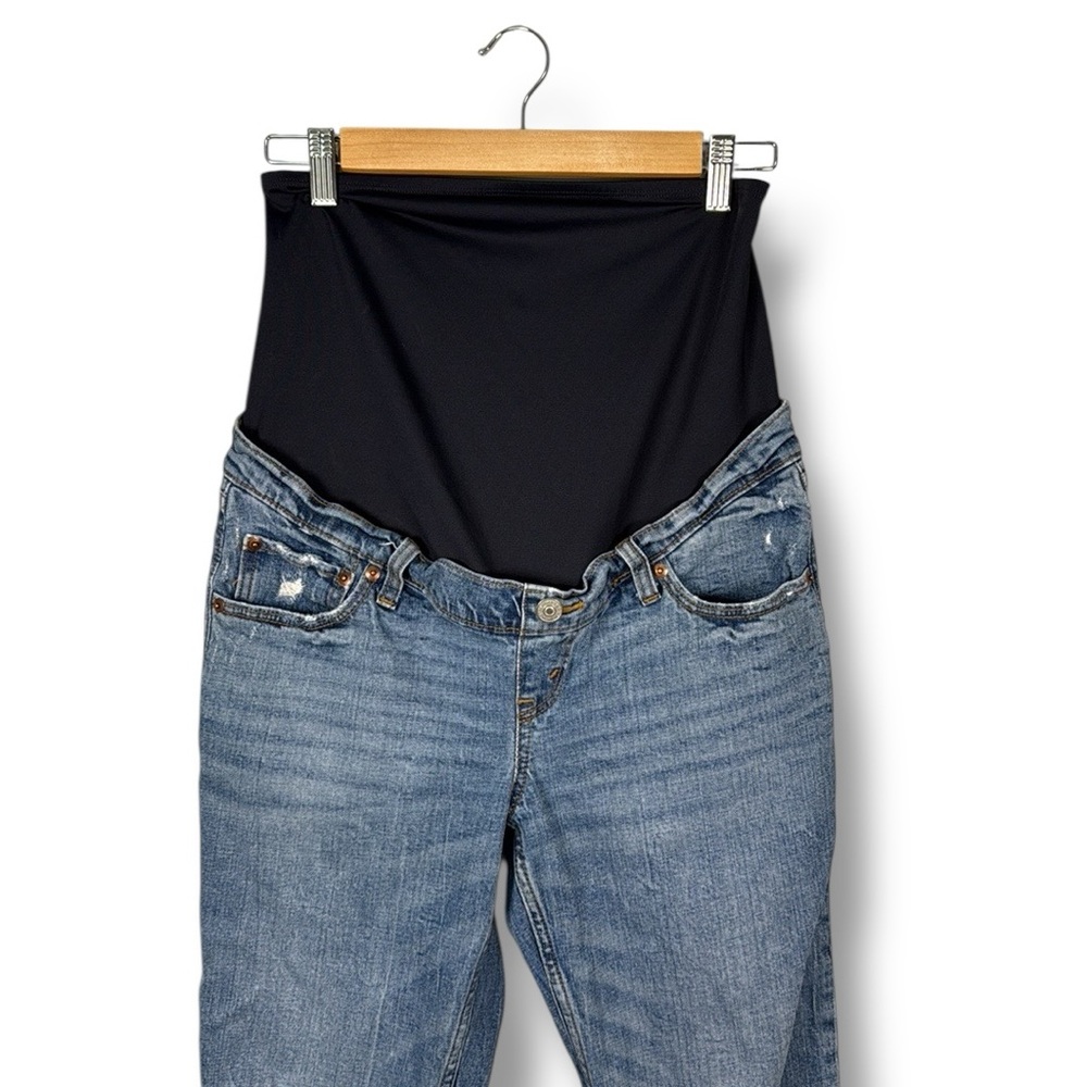 Abercrombie & Fitch Maternity The Ankle Straight Jeans - Picture 3 of 7